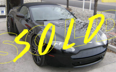 2008 Aston Martin Vantage V8 Roadster – SOLD!